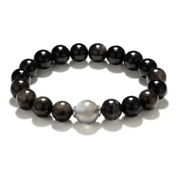 Jodie&Kevin Obsidian Bracelets Unisex