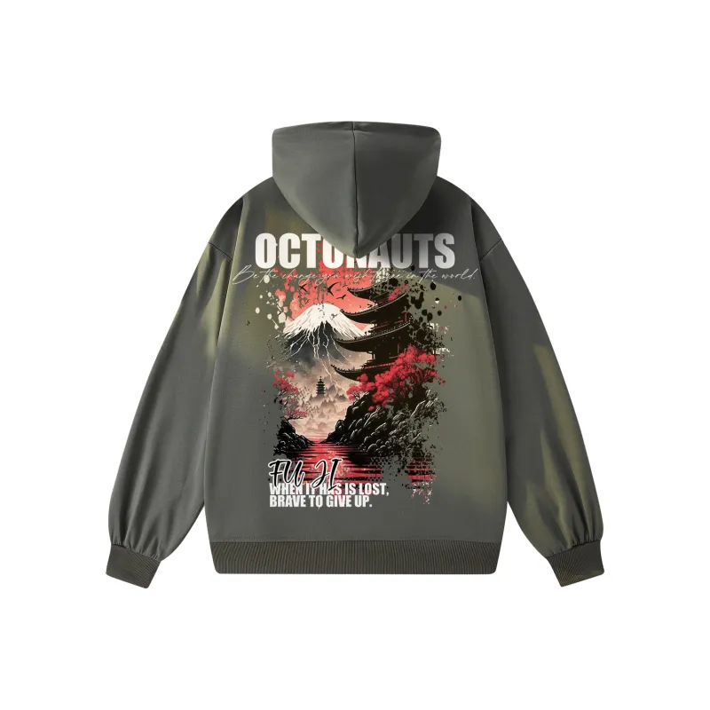 Small Columns Under The Sea Hoodie Unisex-8