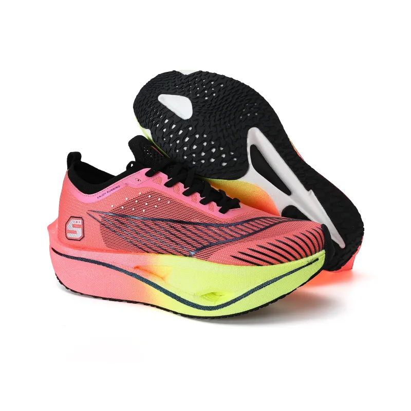 SHMK SUPREME Running Shoes Men Low Top Red/Yellow/Black-5