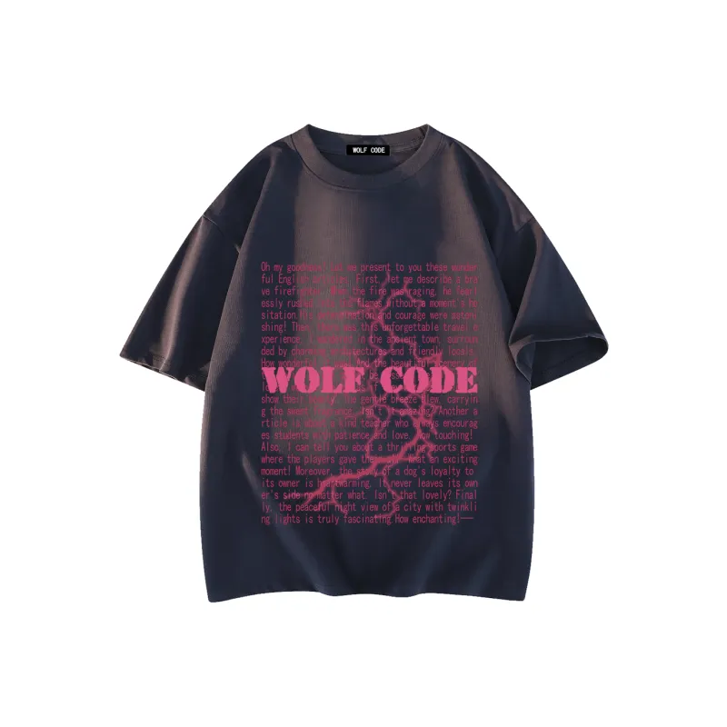 WOLF CODE T Shirts Unisex-11