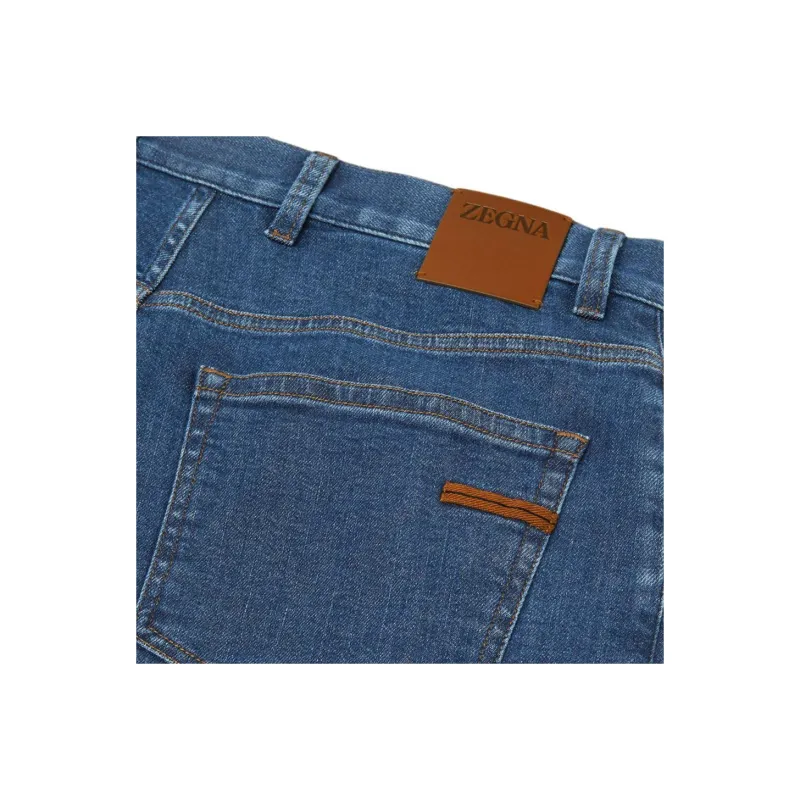 Ermenegildo Zegna Jeans Men Blue-2