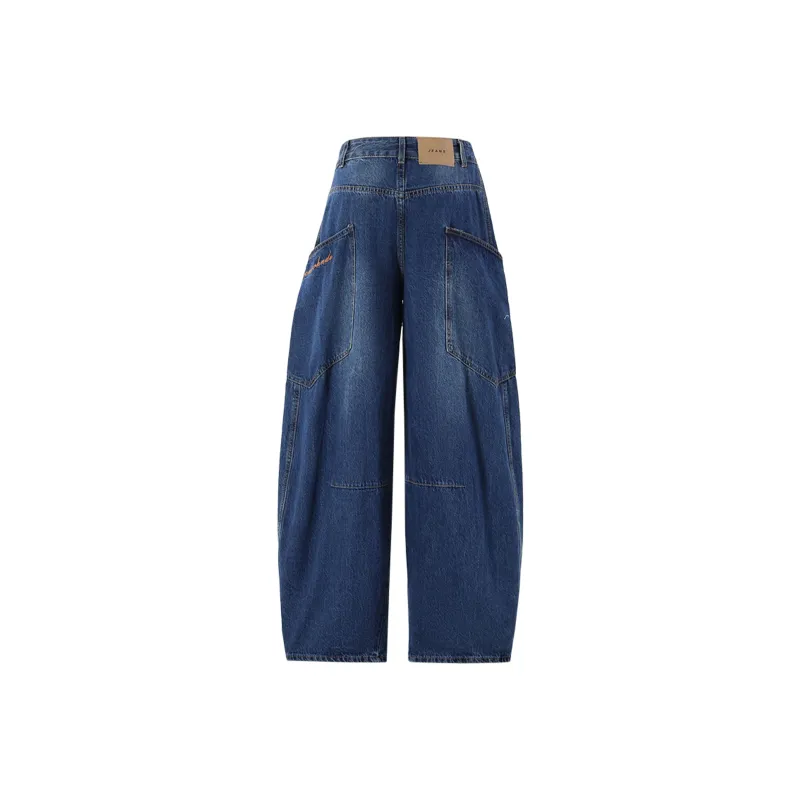 Wen Shan Jeans Women's Vintage Blue-1