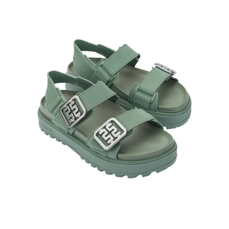 MELISSA TOWNY One Strap Sandals Women's Green-1