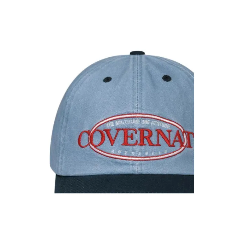 COVERNAT Cotton Baseball Caps Unisex Blue-2