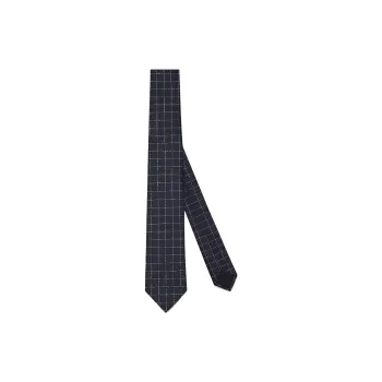 DIOR Ties Men Marine Blue