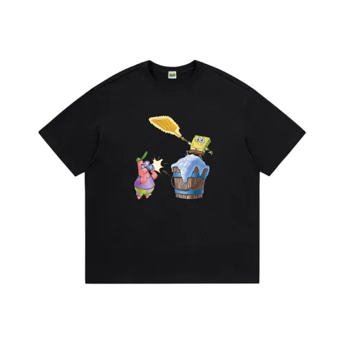 SPONGEBOB SQUAREPANTS Casual Shorts Unisex Black