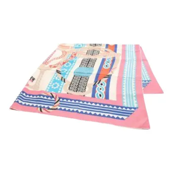 HERMES 2020s Carrés Jean 140 Fantaisie D'Etriers Scarf