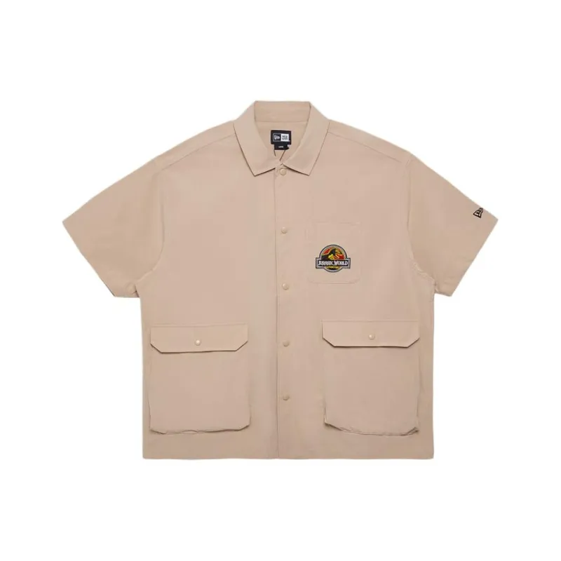 New Era Shirts Unisex Khaki-0