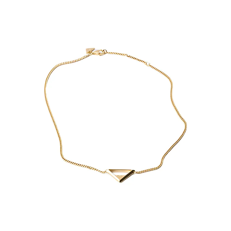 PRADA Metal Necklaces Women's Gold-1