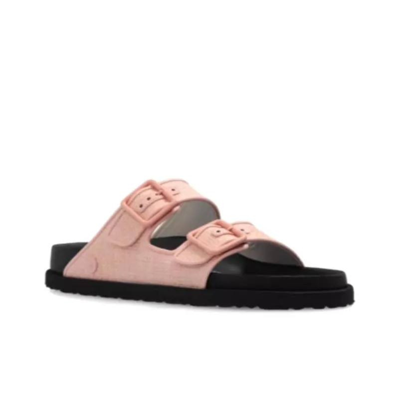 Birkenstock Arizona Series Slide Slippers Unisex Rose Pink Narrow Fit-2