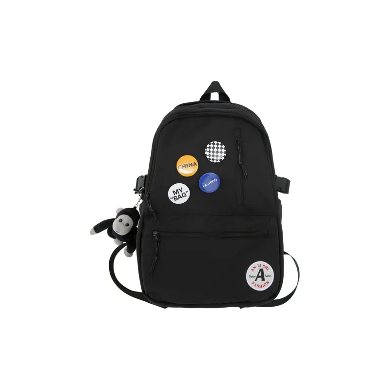 LUVISTRUE Nylon Backpack Unisex Multicolor-15