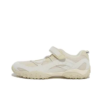 FILA Eshape Velcro LX Anti Slip Wear Resistant Low Top Casual Shoes Women's Beige
