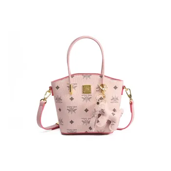 MISS GAIL Synthetic Leather One Shoulder Handbag Women's BP Pink