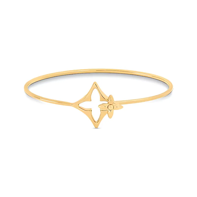 LOUIS VUITTON Metal Bangles Unisex Gold-0