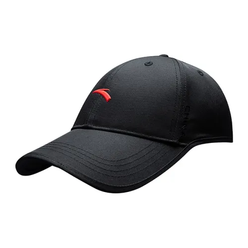 Anta Graceful Baseball Caps Unisex Basic Black