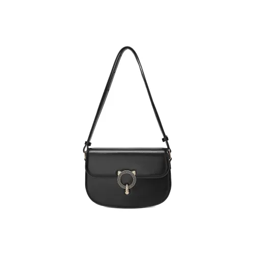 MEXICAN Artificial Leather Saddle Bag, Shoulder Bag Women's Multicolor