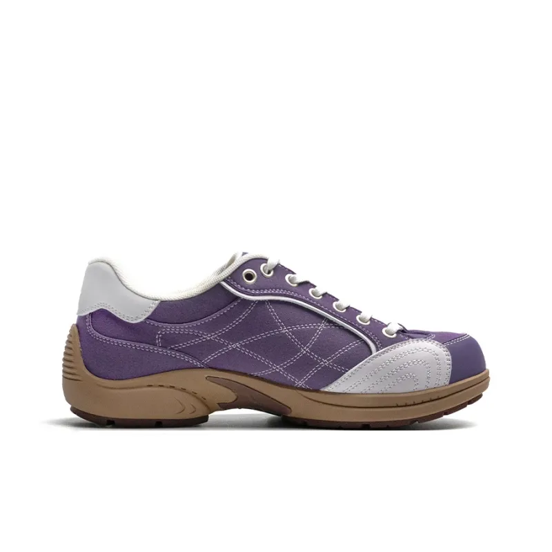 Mule Donkey Lightweight Height Increasing Low Top Casual Shoes Unisex Grape Purple-1