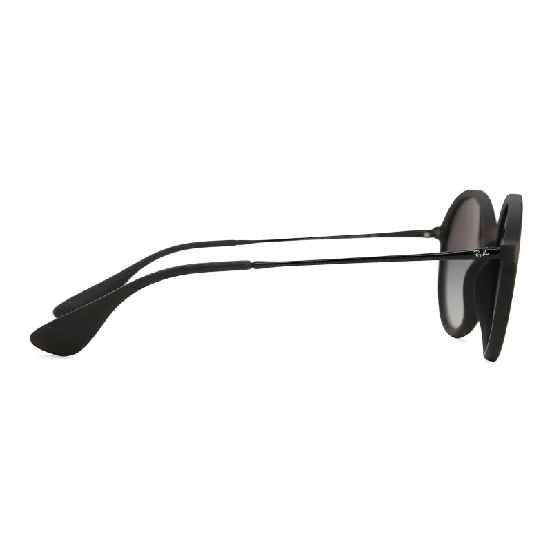 RayBan Metal Round Sunglasses Women's Black-2