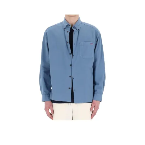 A.P.C Buttoned Long Sleeved Shirt