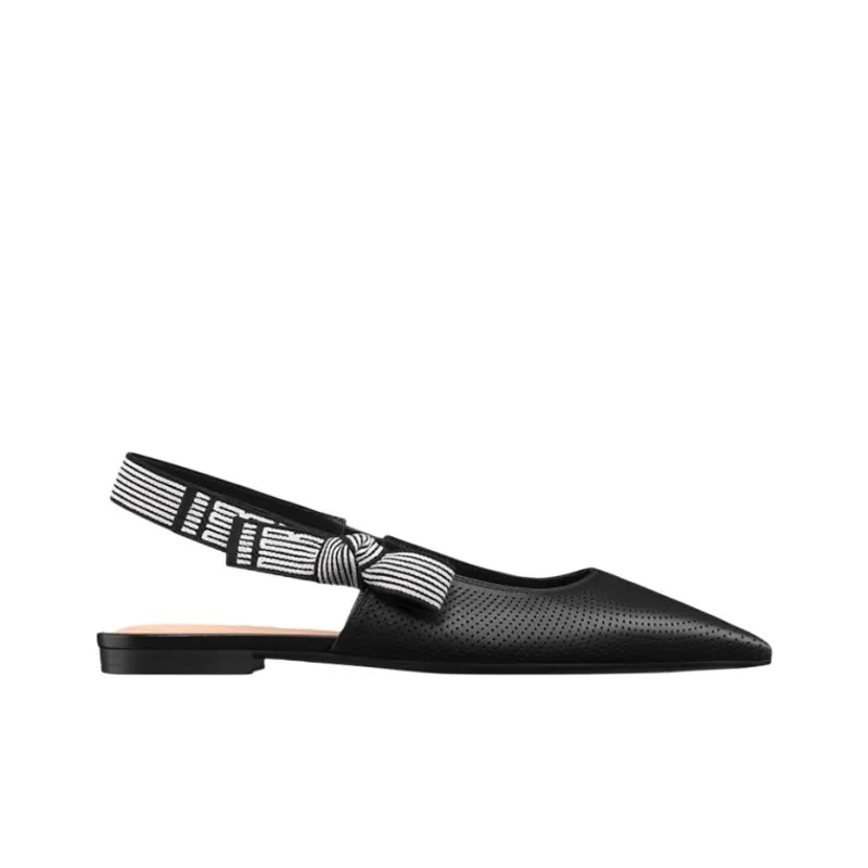 DIOR Toujours Casual Single Shoes Women's Black-1