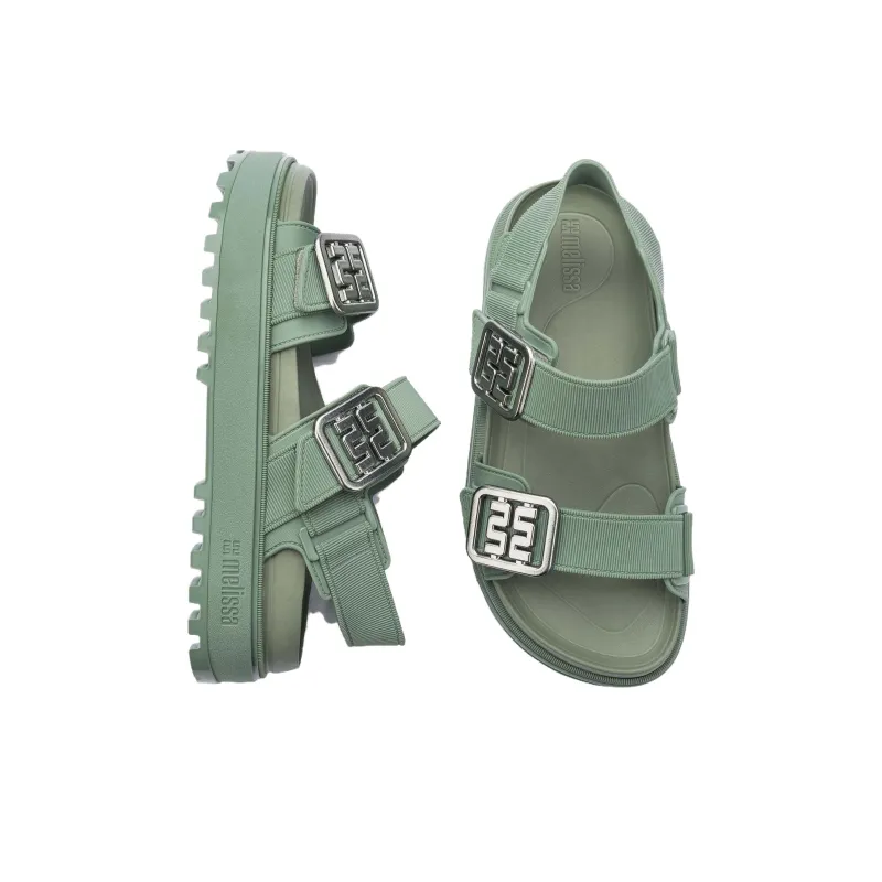 MELISSA TOWNY One Strap Sandals Women's Green-2