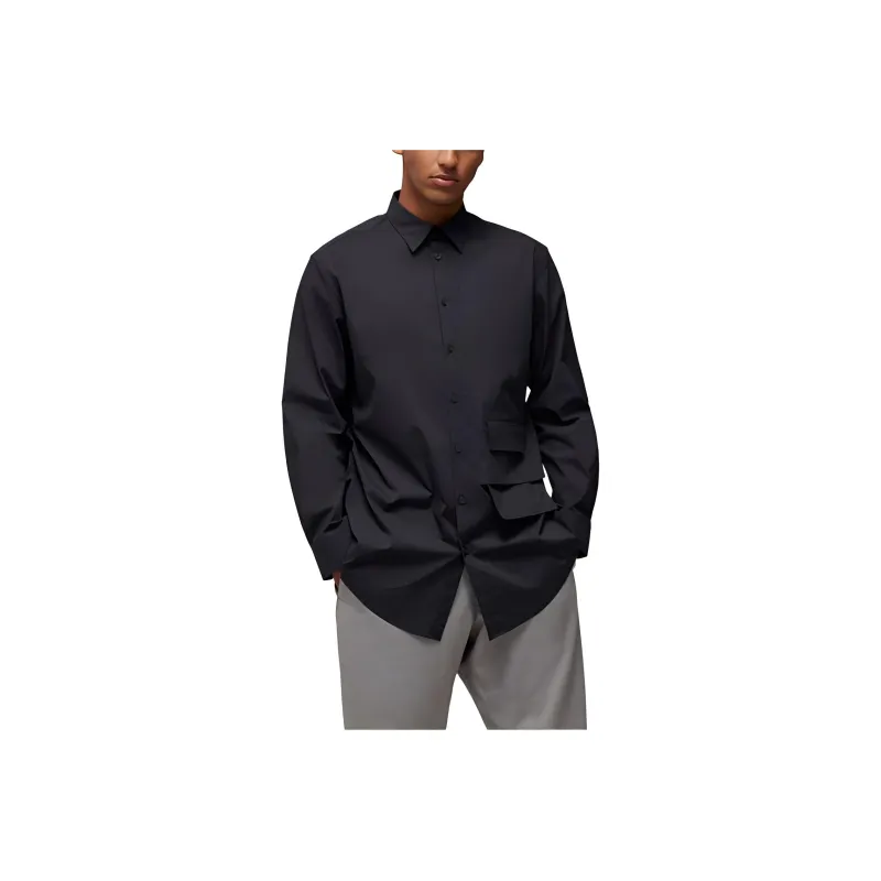Y 3 Shirts Unisex Black-1