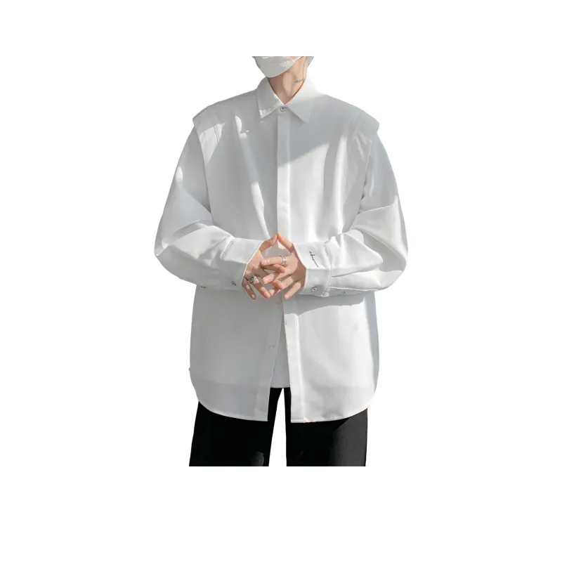 URBAN AUTHENTIC Shirt Unisex White-0