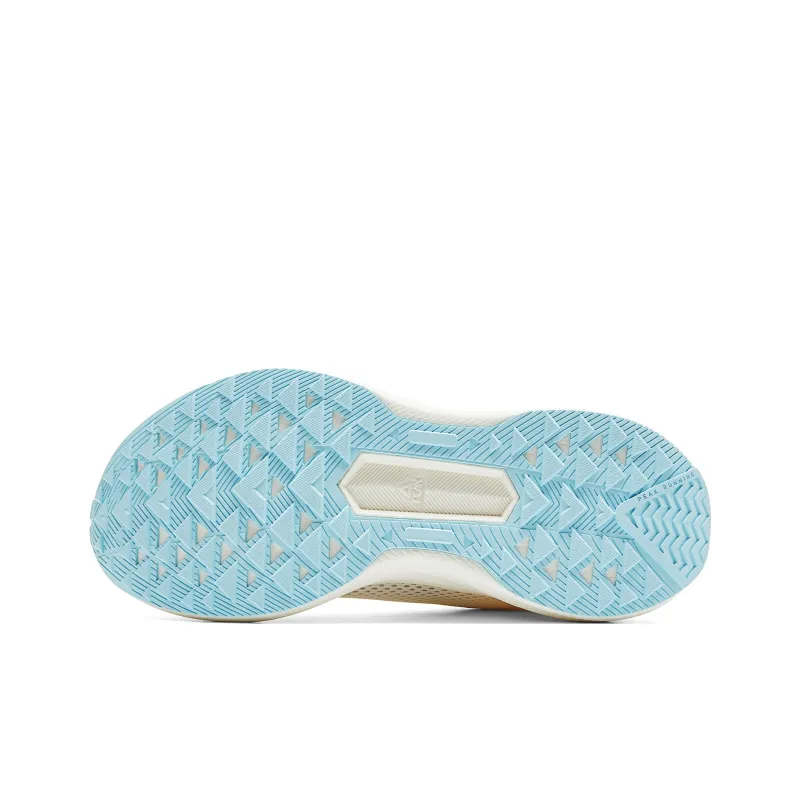 PEAK State Pole Anti Slip Wear Resistant Low Top Casual Running Shoes Unisex White Blue-5