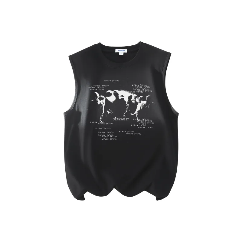 JEANSWEST Tank Tops Unisex-8