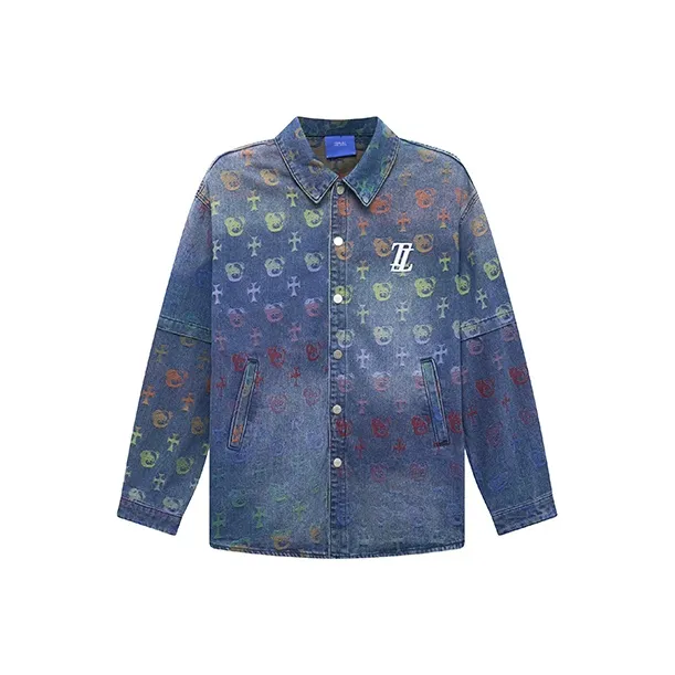 TSMLXLT Shirts Unisex Dark Denim Blue-0