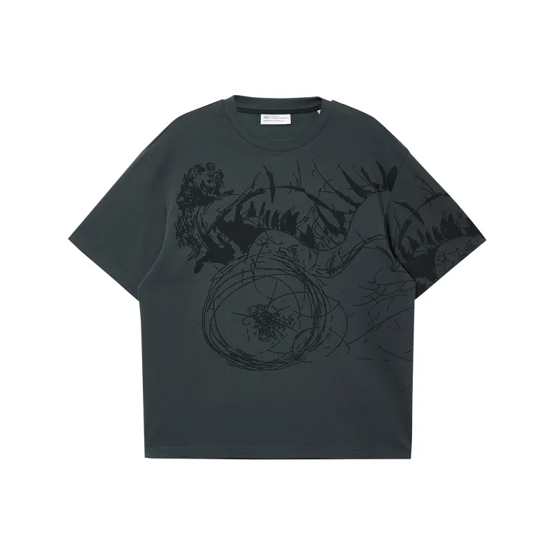JACK JONES· T Shirt Men's E44 Black Sandy-0
