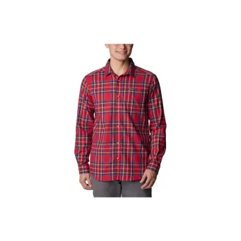 Columbia Silver Ridge Shirts Men Red