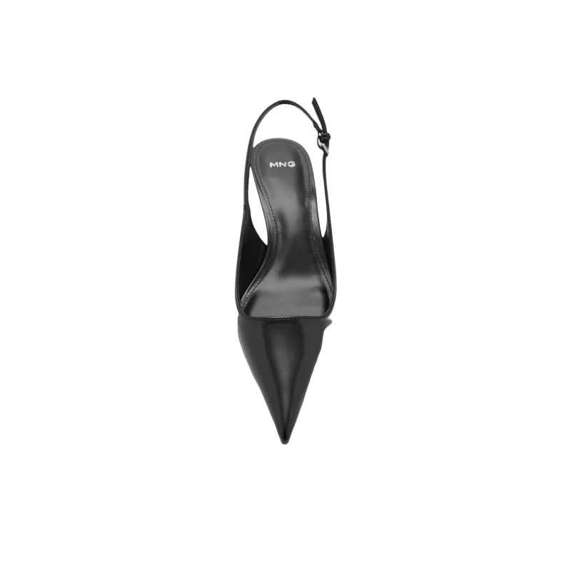 MANGO Slim Heel High Heels 5.5cm Women's Black-2