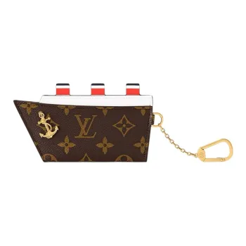 LOUIS VUITTON Cruiser Series Coated Canvas Clutch Men's Brown