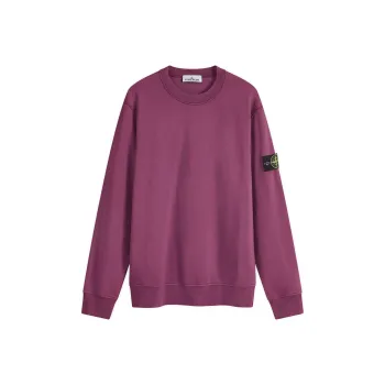 STONE ISLAND Logo Patch Crewneck Sweatshirt