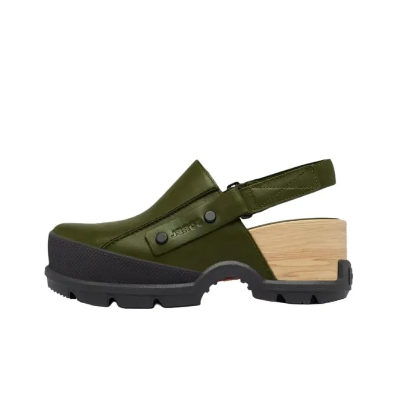 SOREL Roam'N Clog™ Rbr Casual Single Shoes 6.3cm Women's Green-0