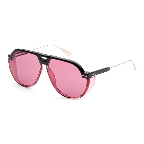 DIOR Metal Aviator Sunglasses Women's Black
