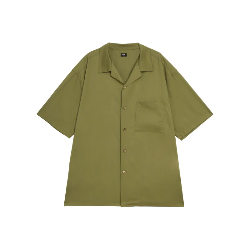 UNIQLO Shirts Unisex Olive-0