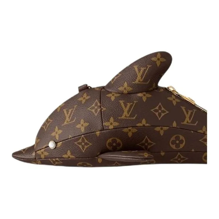 LOUIS VUITTON Dolphin Bag Monogram-4