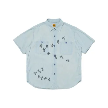 HUMAN MADE SS24 Shirt Unisex Indigo