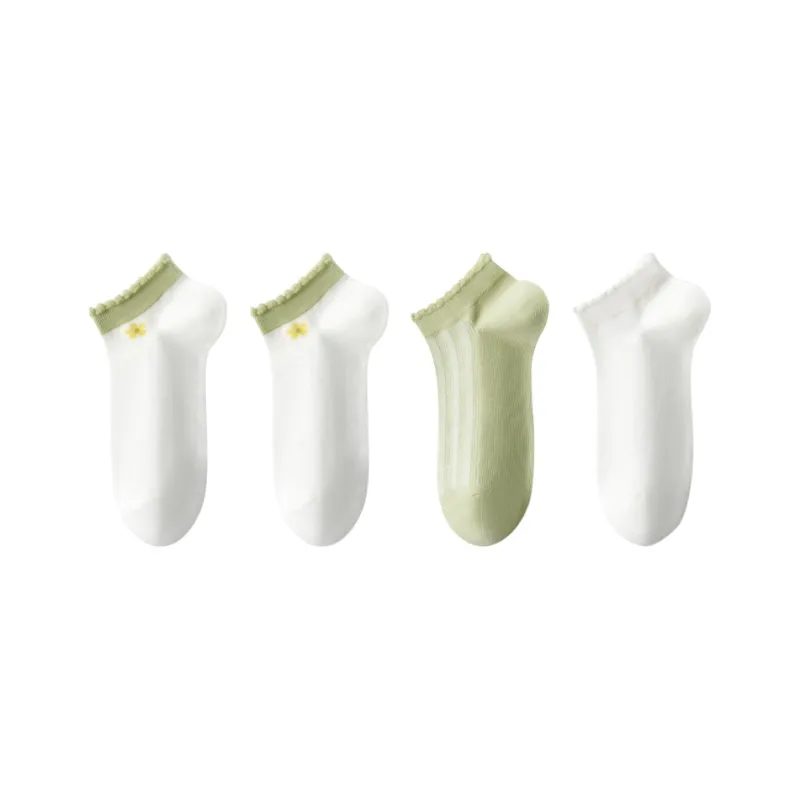 MIIOW Ankle Socks Women's 4 Pack-4