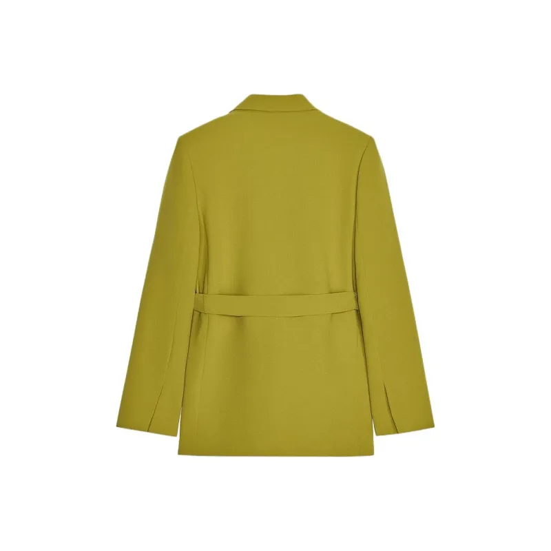 ZARA ZW Series Business Suit Women's Olive Green-1