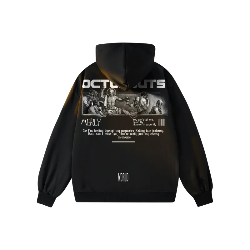 Small Columns Under The Sea Hoodie Unisex-4