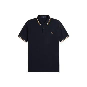 FRED PERRY Twin Tipped Short Sleeved Polo Shirt
