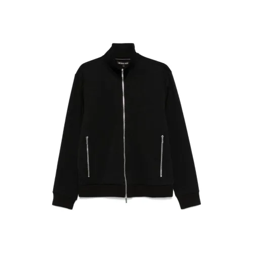 MICHAEL KORS Stretch Mock Neck Jacket