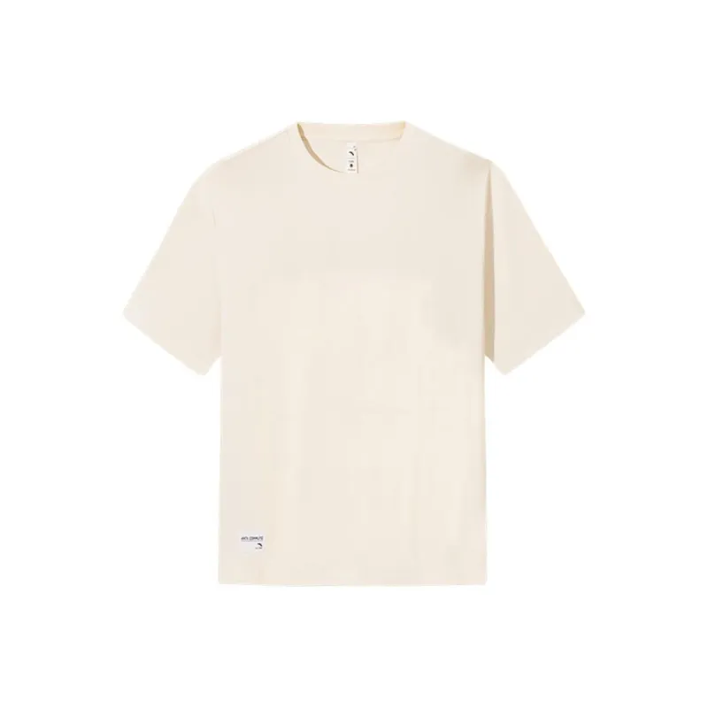 Anta Variety Training Collection T Shirt Men's Warm Sun White-0