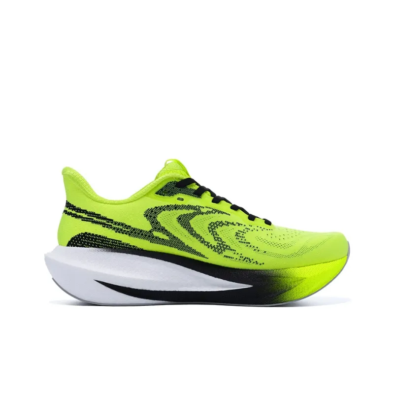 BMAI Expedition 6.0 Cushioning Height Increasing Support Breathable Low Top Running Shoes Women's Green Black-1