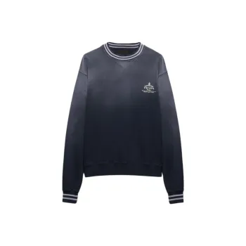 PRADA Logo embroidered Cotton Sweatshirt