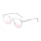 Transparent Frame with Blush Lens