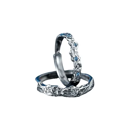 JONNY MOORE 999 Fine Silver Rings Unisex-0